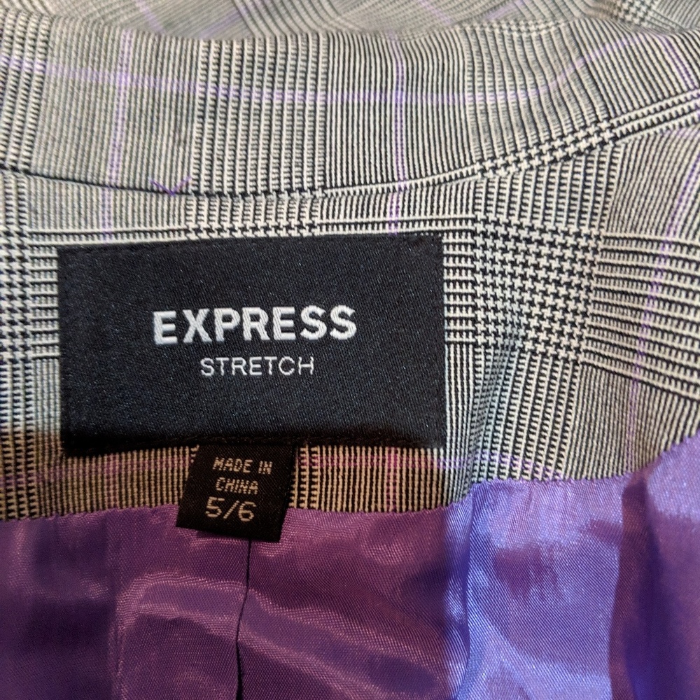 Express wool‎ Suit vintage Dress and suit jacket - Picture 6 of 7